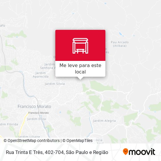 Rua Trinta E Três, 402-704 mapa