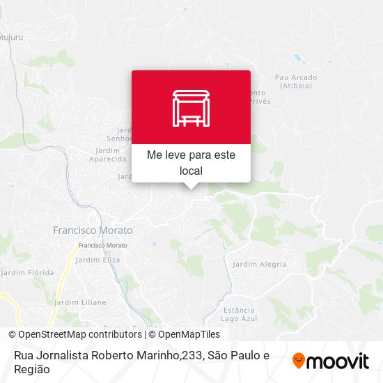 Rua Jornalista Roberto Marinho,233 mapa