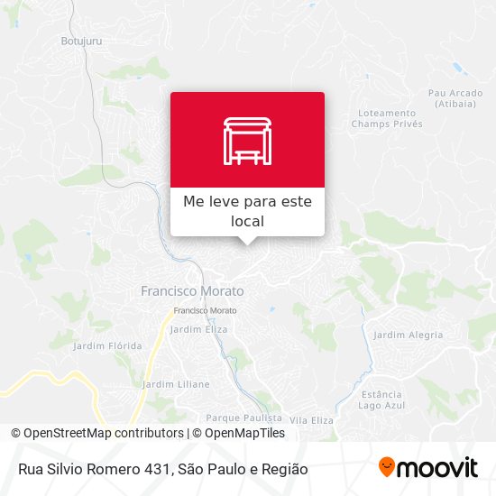 Rua Silvio Romero 431 mapa