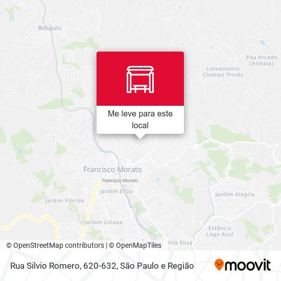 Rua Silvio Romero, 620-632 mapa