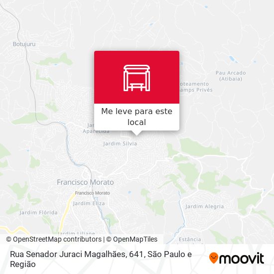 Rua Senador Juraci Magalhães, 641 mapa