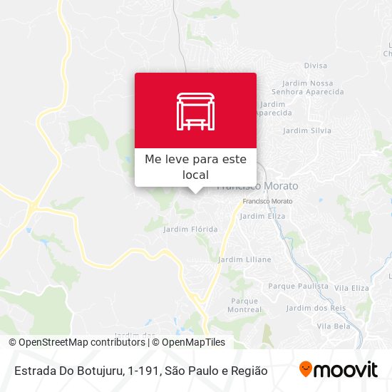Estrada Do Botujuru, 1-191 mapa