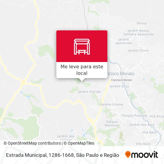 Estrada Municipal, 1286-1668 mapa