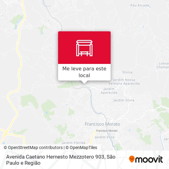 Avenida Caetano Hernesto Mezzotero 903 mapa