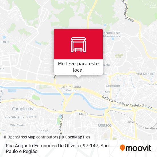 Rua Augusto Fernandes De Oliveira, 97-147 mapa
