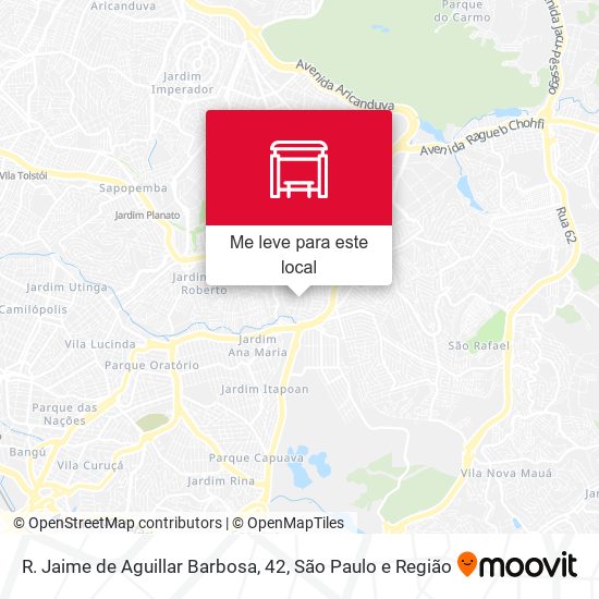 R. Jaime de Aguillar Barbosa, 42 mapa