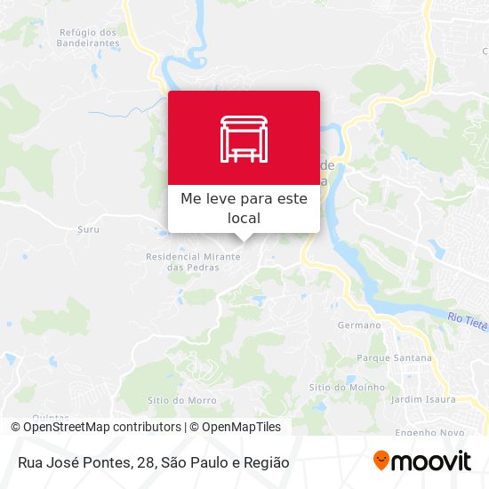 Rua José Pontes, 28 mapa