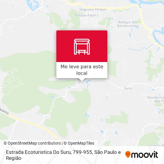 Estrada Ecoturistica Do Suru, 799-955 mapa