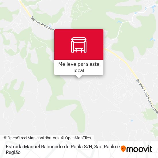 Estrada Manoel Raimundo de Paula S / N mapa