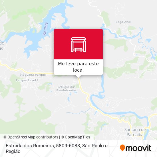 Estrada dos Romeiros, 5809-6083 mapa