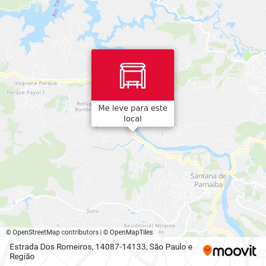 Estrada Dos Romeiros, 14087-14133 mapa