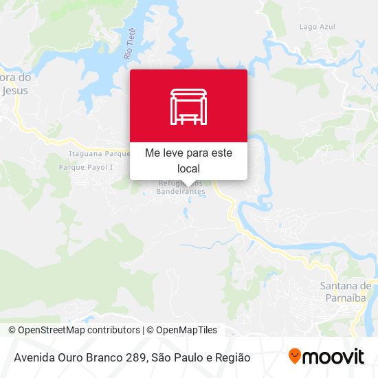 Avenida Ouro Branco 289 mapa
