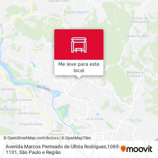 Avenida Marcos Penteado de Ulhôa Rodrigues,1085-1101 mapa