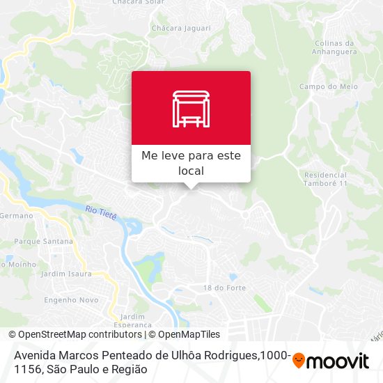 Avenida Marcos Penteado de Ulhôa Rodrigues,1000-1156 mapa