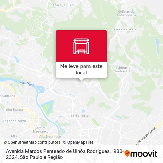 Avenida Marcos Penteado de Ulhôa Rodrigues,1980-2324 mapa