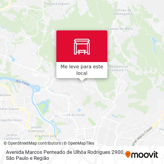Avenida Marcos Penteado de Ulhôa Rodrigues 2900 mapa
