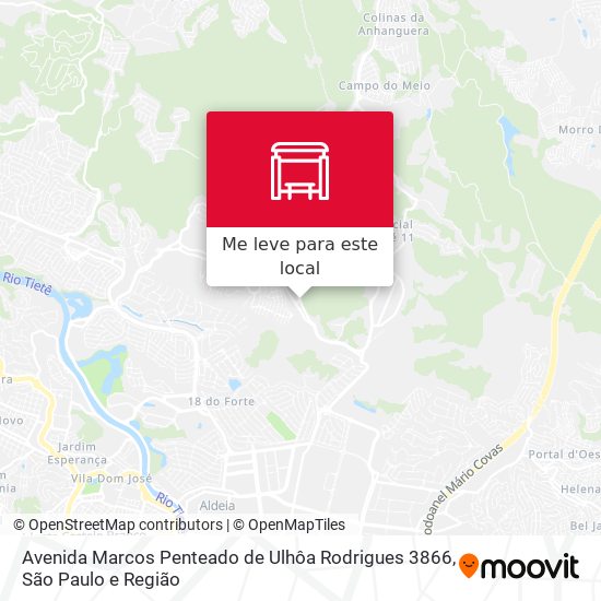 Avenida Marcos Penteado de Ulhôa Rodrigues 3866 mapa