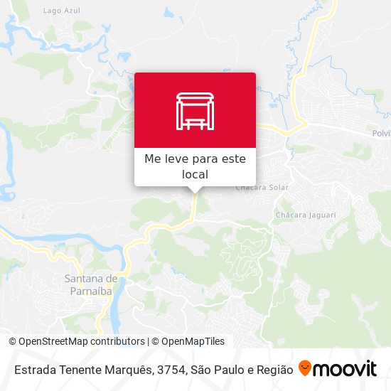 Estrada Tenente Marquês, 3754 mapa