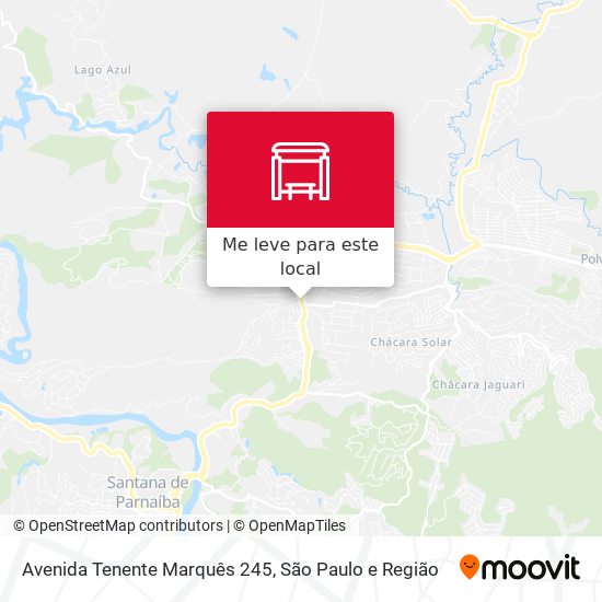 Avenida Tenente Marquês 245 mapa
