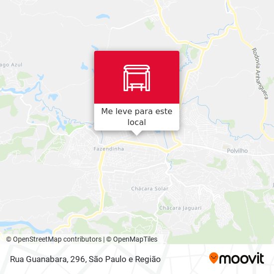 Rua Guanabara, 296 mapa