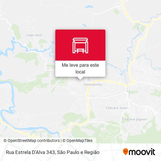 Rua Estrela D'Alva 343 mapa
