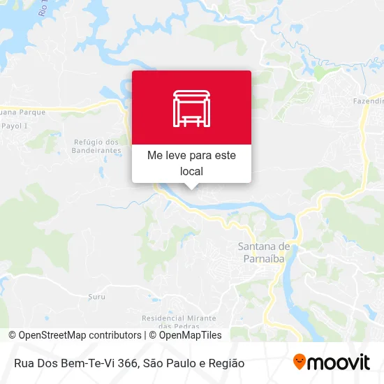 Rua Dos Bem-Te-Vi 366 mapa
