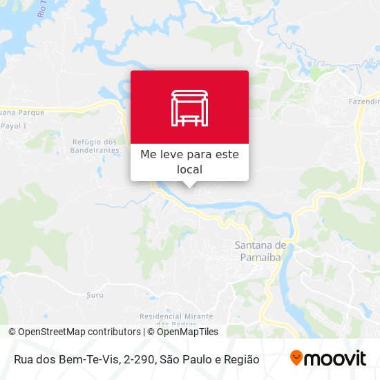 Rua dos Bem-Te-Vis, 2-290 mapa