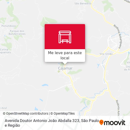 Avenida Doutor Antonio João Abdalla 323 mapa