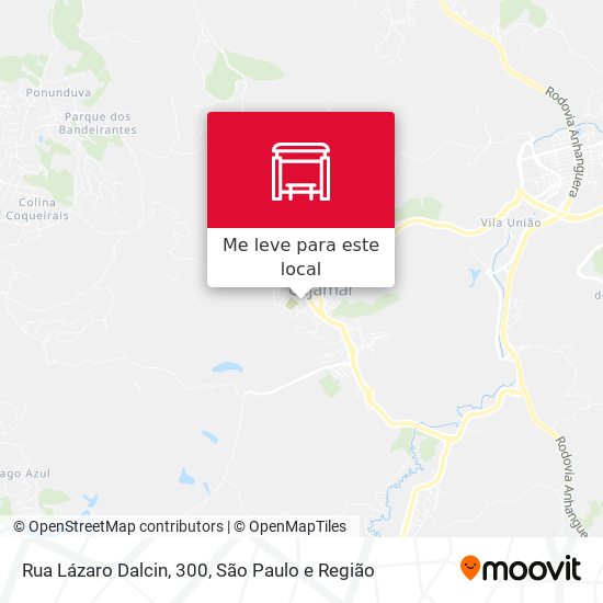 Rua Lázaro Dalcin, 300 mapa