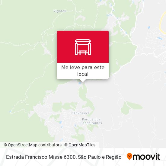 Estrada Francisco Misse 6300 mapa