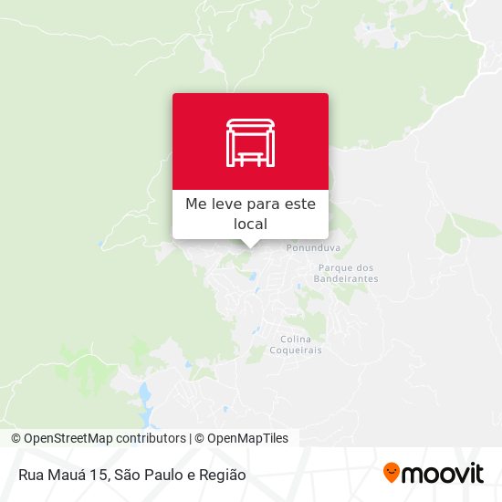 Rua Mauá 15 mapa