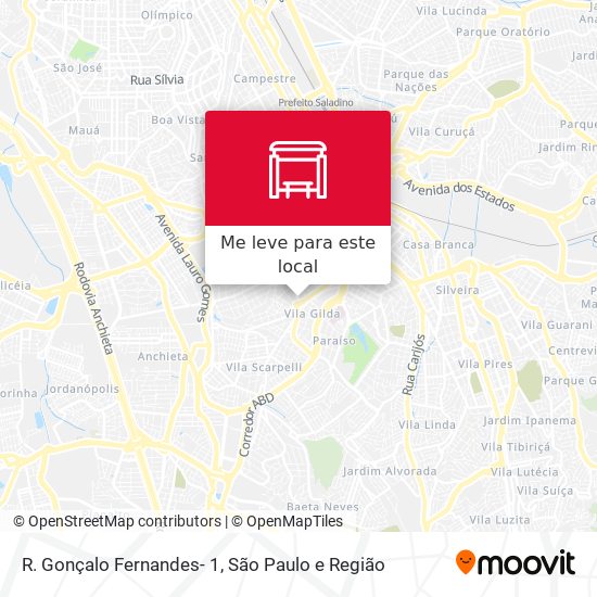 R. Gonçalo Fernandes- 1 mapa
