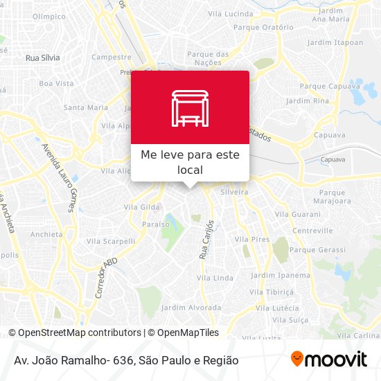 Av. João Ramalho- 636 mapa