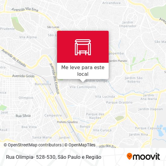 Rua Olímpia- 528-530 mapa