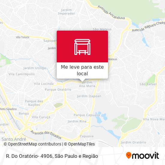 R. Do Oratório- 4906 mapa