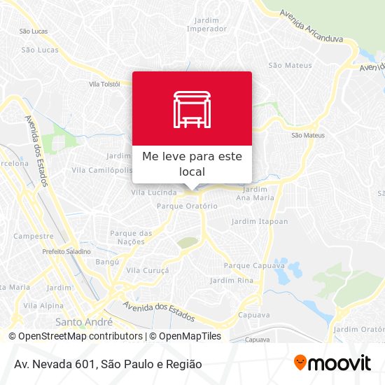 Av. Nevada 601 mapa