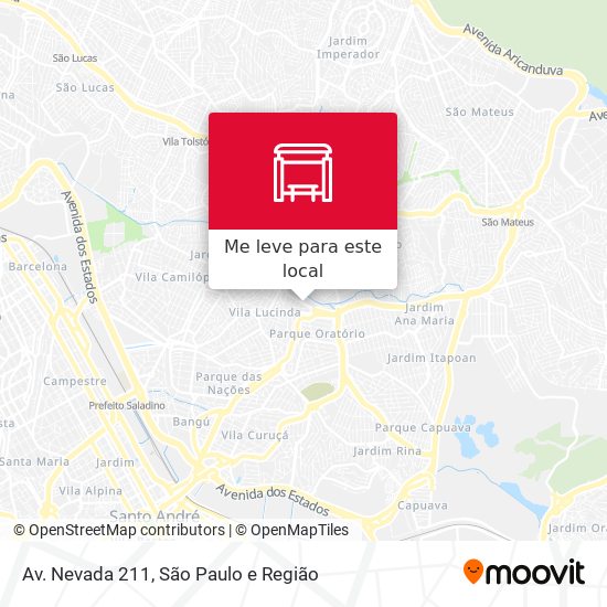 Av. Nevada 211 mapa
