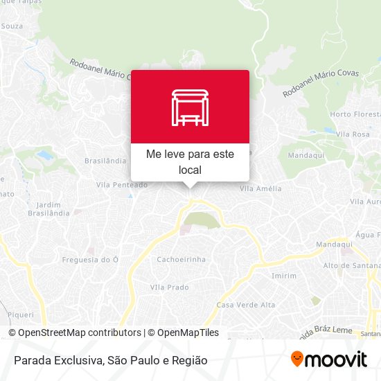 Parada Exclusiva mapa