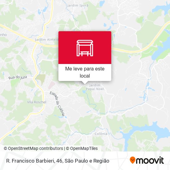 R. Francisco Barbieri, 46 mapa