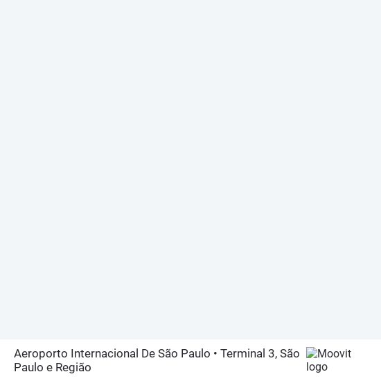 Aeroporto Internacional De São Paulo • Terminal 3 mapa