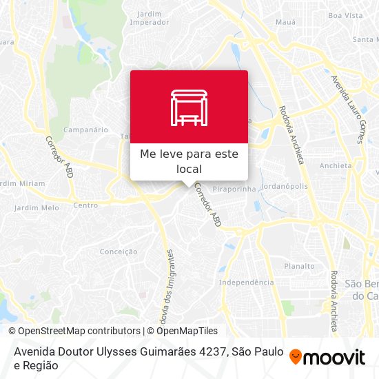 Avenida Doutor Ulysses Guimarães 4237 mapa