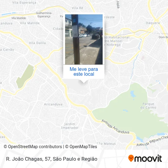 R. João Chagas, 57 mapa