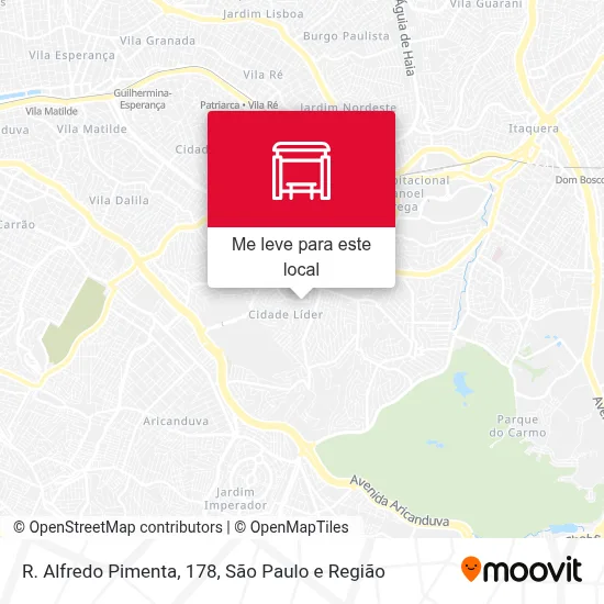 R. Alfredo Pimenta, 178 mapa