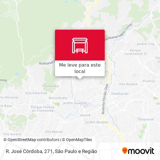 R. José Córdoba, 271 mapa