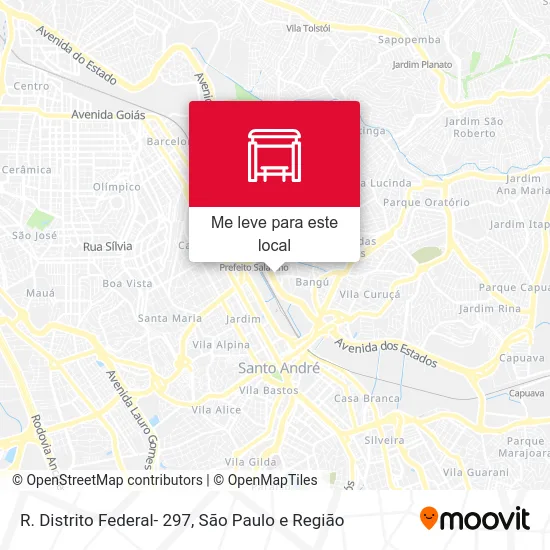 R. Distrito Federal- 297 mapa