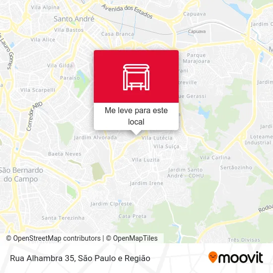 Rua Alhambra 35 mapa