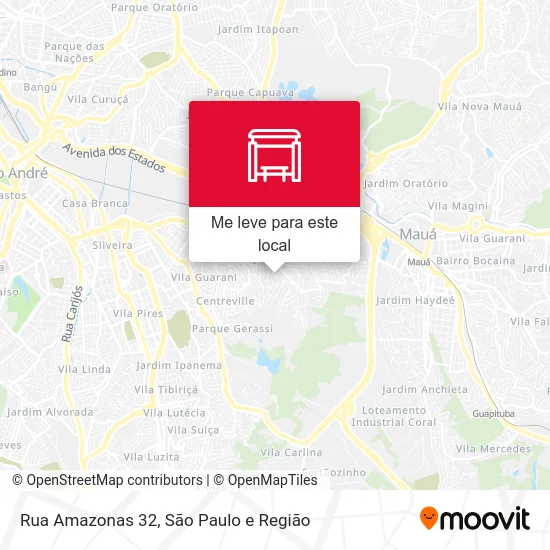 Rua Amazonas 32 mapa