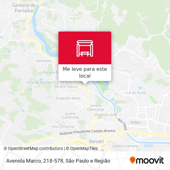 Avenida Marco, 218-578 mapa