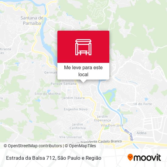 Estrada da Balsa 712 mapa
