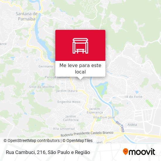 Rua Cambuci, 216 mapa